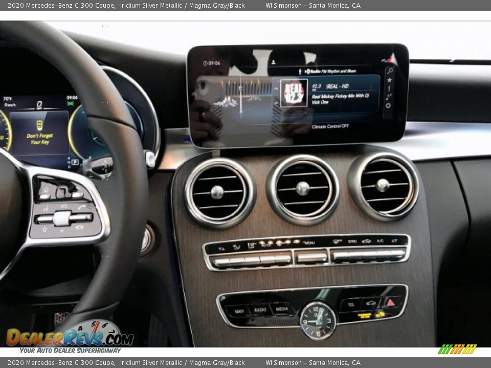 2020 Mercedes-Benz C 300 Coupe Iridium Silver Metallic / Magma Gray/Black Photo #6