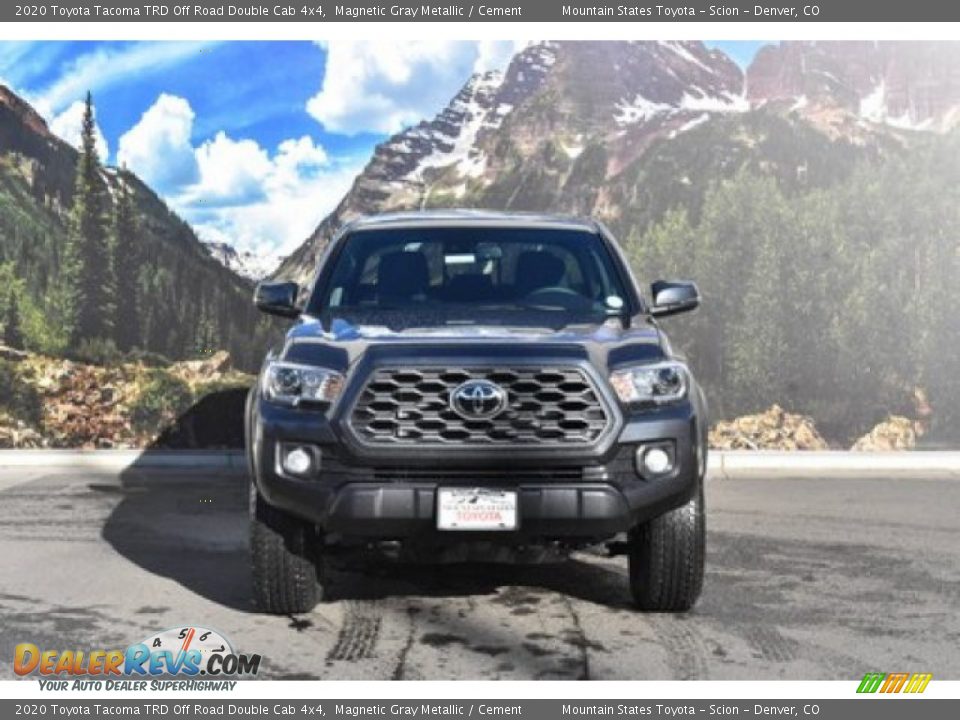 2020 Toyota Tacoma TRD Off Road Double Cab 4x4 Magnetic Gray Metallic / Cement Photo #2