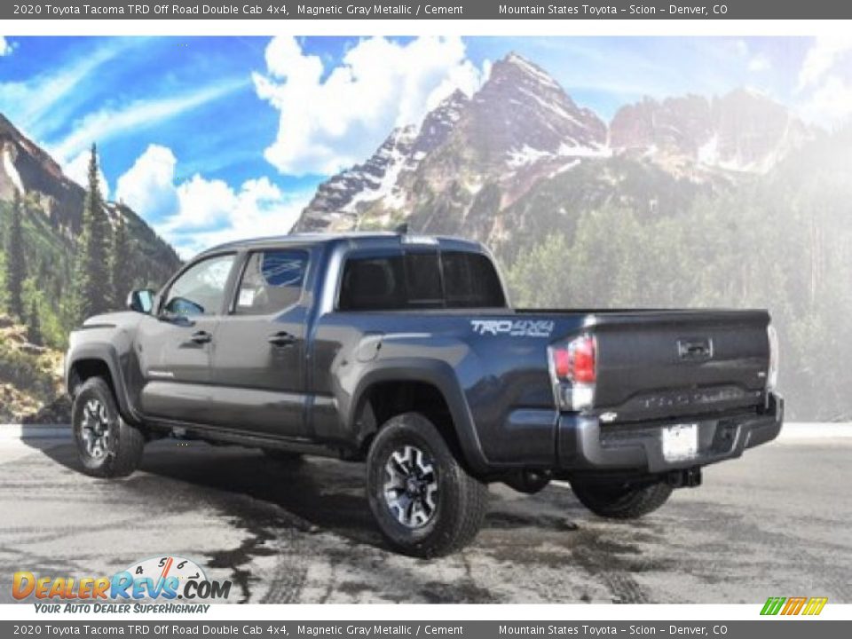 2020 Toyota Tacoma TRD Off Road Double Cab 4x4 Magnetic Gray Metallic / Cement Photo #3