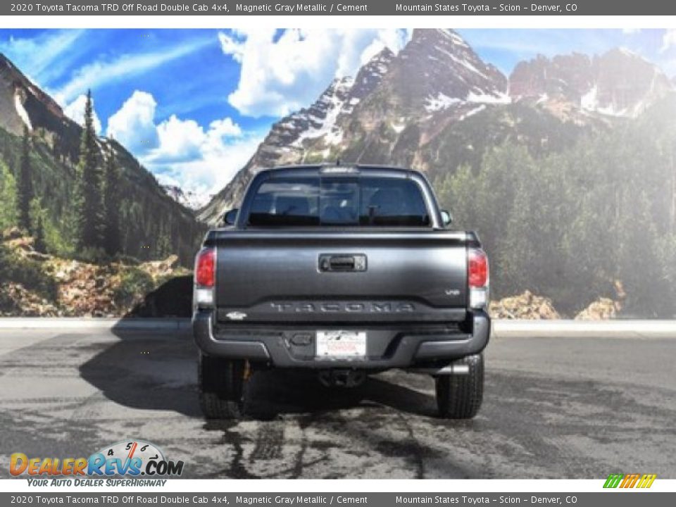 2020 Toyota Tacoma TRD Off Road Double Cab 4x4 Magnetic Gray Metallic / Cement Photo #4
