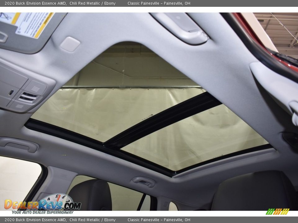 2020 Buick Envision Essence AWD Chili Red Metallic / Ebony Photo #2
