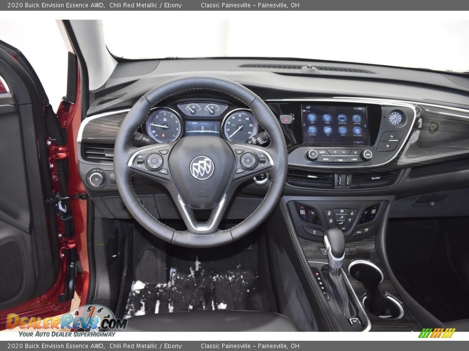 2020 Buick Envision Essence AWD Chili Red Metallic / Ebony Photo #5