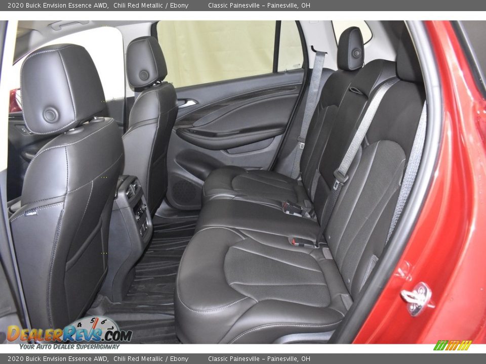 2020 Buick Envision Essence AWD Chili Red Metallic / Ebony Photo #7