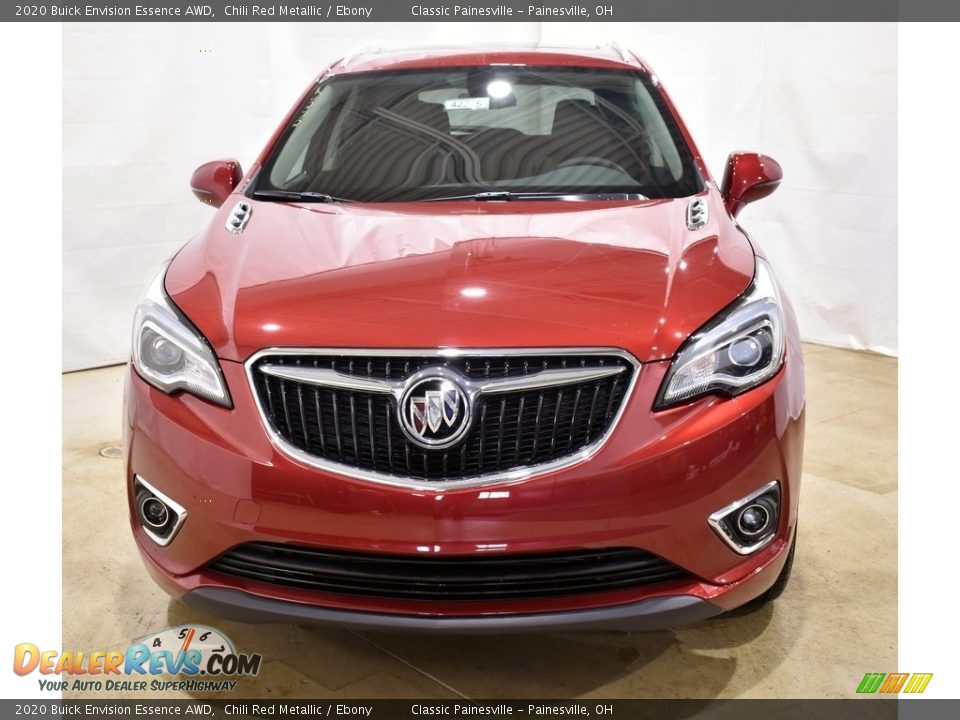 2020 Buick Envision Essence AWD Chili Red Metallic / Ebony Photo #10
