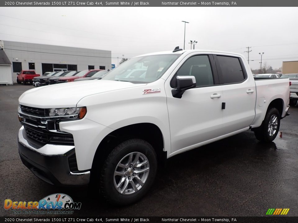 2020 Chevrolet Silverado 1500 LT Z71 Crew Cab 4x4 Summit White / Jet Black Photo #1