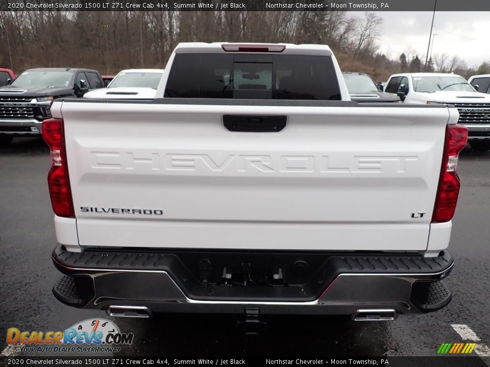 2020 Chevrolet Silverado 1500 LT Z71 Crew Cab 4x4 Summit White / Jet Black Photo #4