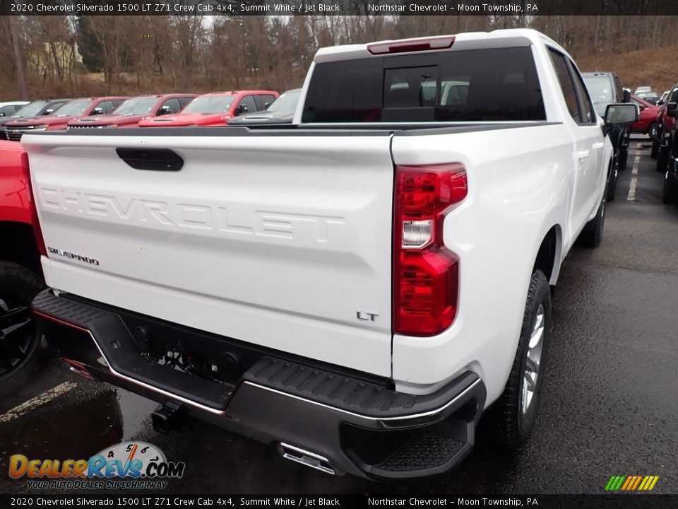 2020 Chevrolet Silverado 1500 LT Z71 Crew Cab 4x4 Summit White / Jet Black Photo #5