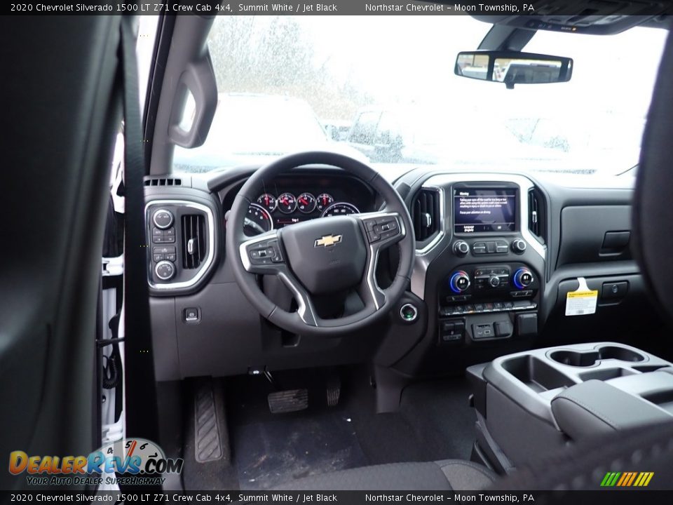 2020 Chevrolet Silverado 1500 LT Z71 Crew Cab 4x4 Summit White / Jet Black Photo #13