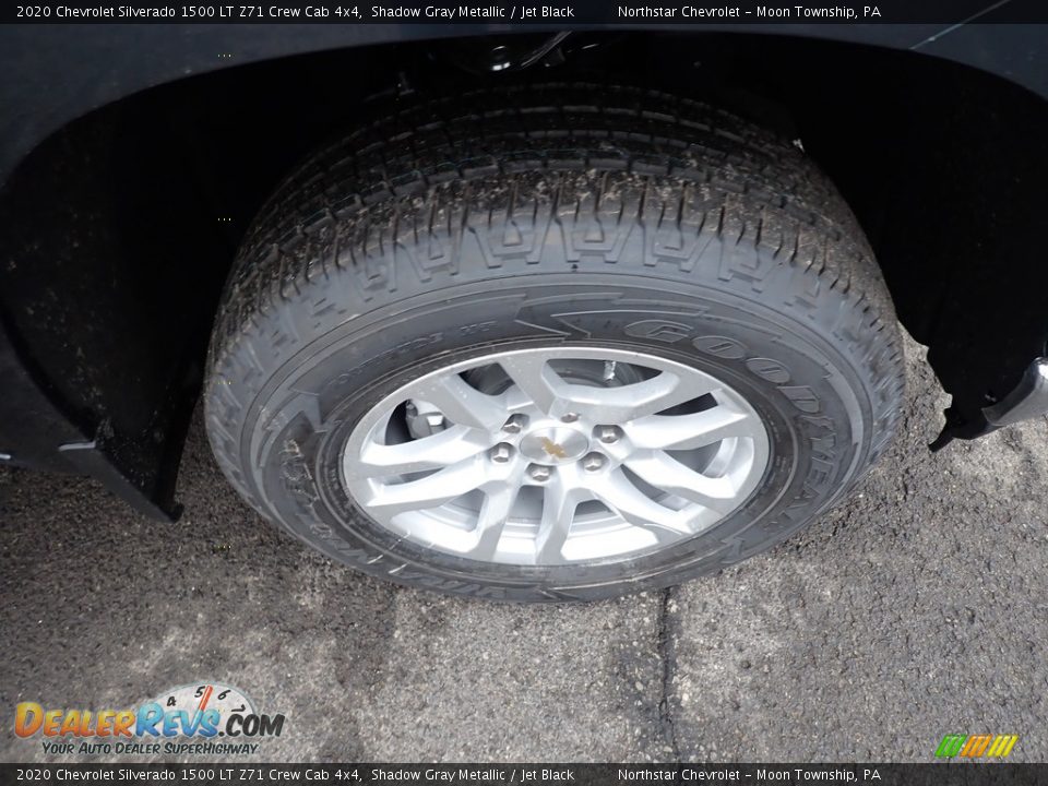 2020 Chevrolet Silverado 1500 LT Z71 Crew Cab 4x4 Shadow Gray Metallic / Jet Black Photo #9