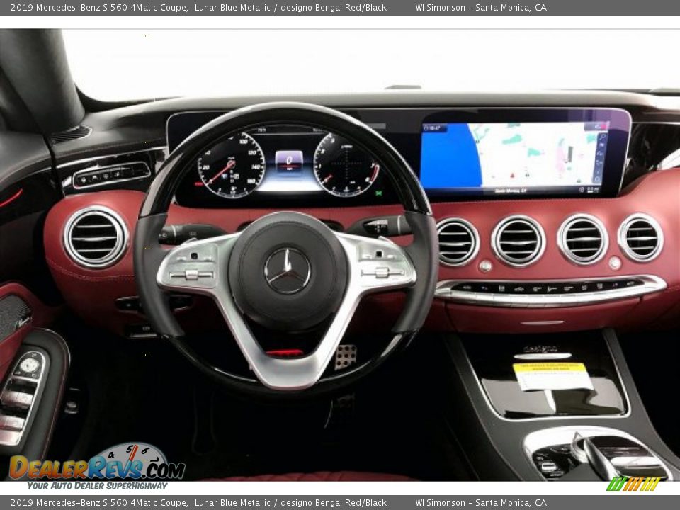 Dashboard of 2019 Mercedes-Benz S 560 4Matic Coupe Photo #4