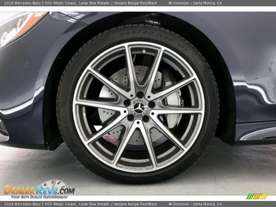 2019 Mercedes-Benz S 560 4Matic Coupe Wheel Photo #8