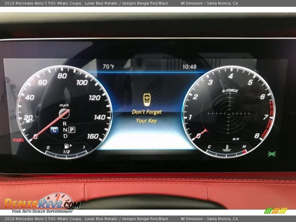 2019 Mercedes-Benz S 560 4Matic Coupe Gauges Photo #20