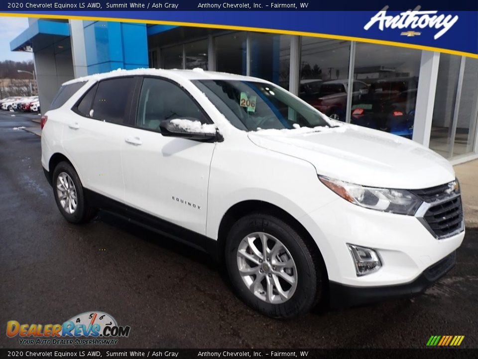 2020 Chevrolet Equinox LS AWD Summit White / Ash Gray Photo #1