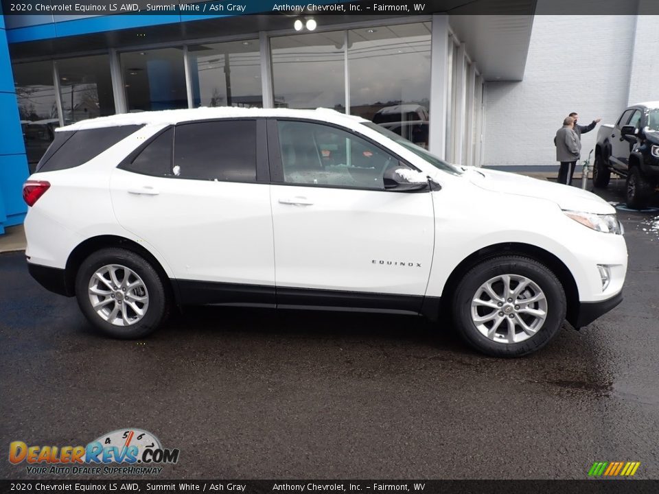 2020 Chevrolet Equinox LS AWD Summit White / Ash Gray Photo #2