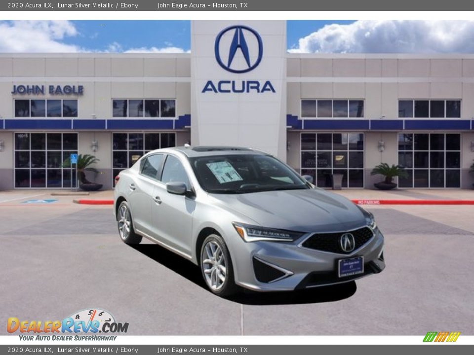 2020 Acura ILX Lunar Silver Metallic / Ebony Photo #1