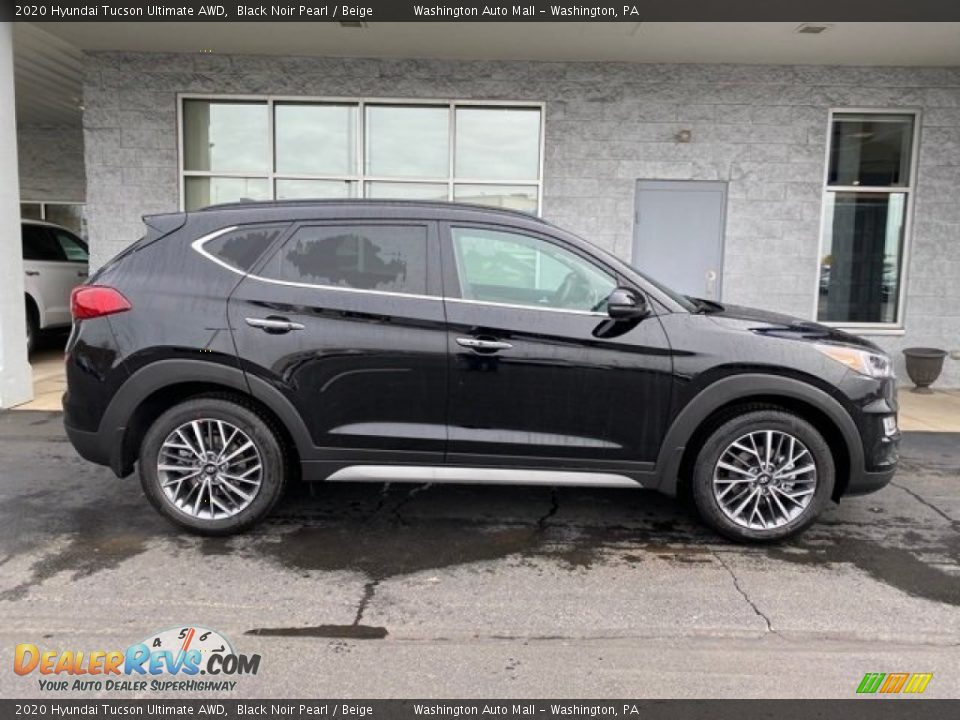 2020 Hyundai Tucson Ultimate AWD Black Noir Pearl / Beige Photo #2