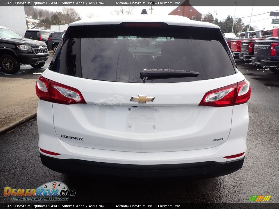 2020 Chevrolet Equinox LS AWD Summit White / Ash Gray Photo #4