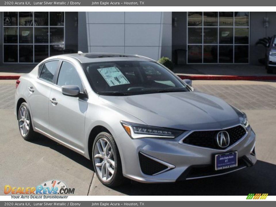 2020 Acura ILX Lunar Silver Metallic / Ebony Photo #2