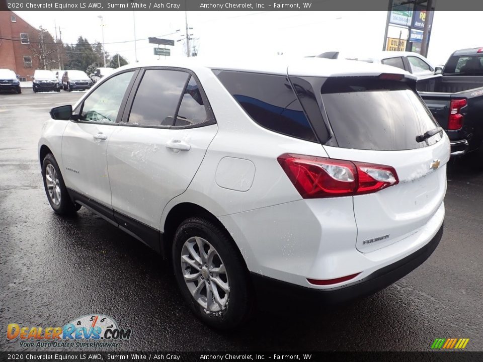 2020 Chevrolet Equinox LS AWD Summit White / Ash Gray Photo #5
