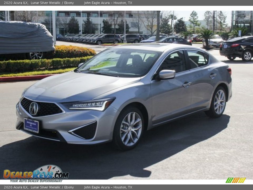 2020 Acura ILX Lunar Silver Metallic / Ebony Photo #4