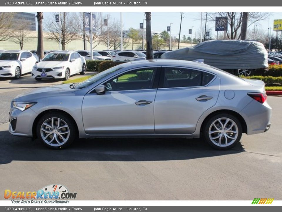 2020 Acura ILX Lunar Silver Metallic / Ebony Photo #5