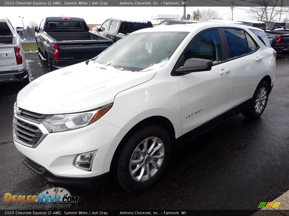 2020 Chevrolet Equinox LS AWD Summit White / Ash Gray Photo #7