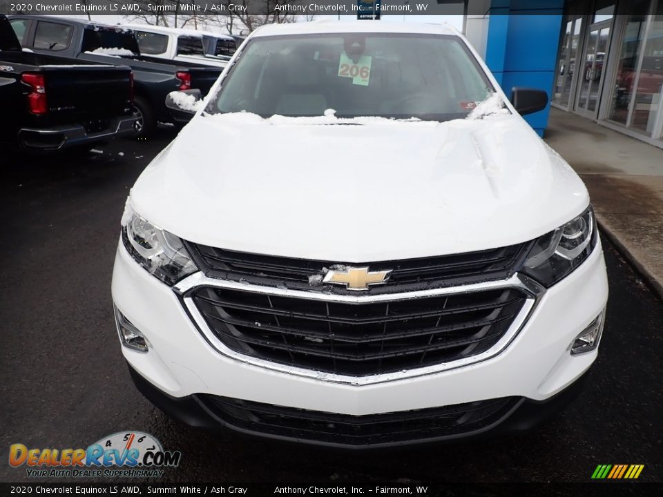 2020 Chevrolet Equinox LS AWD Summit White / Ash Gray Photo #8
