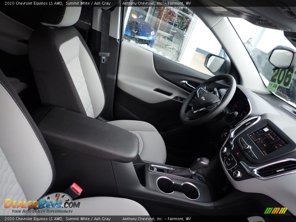 2020 Chevrolet Equinox LS AWD Summit White / Ash Gray Photo #9