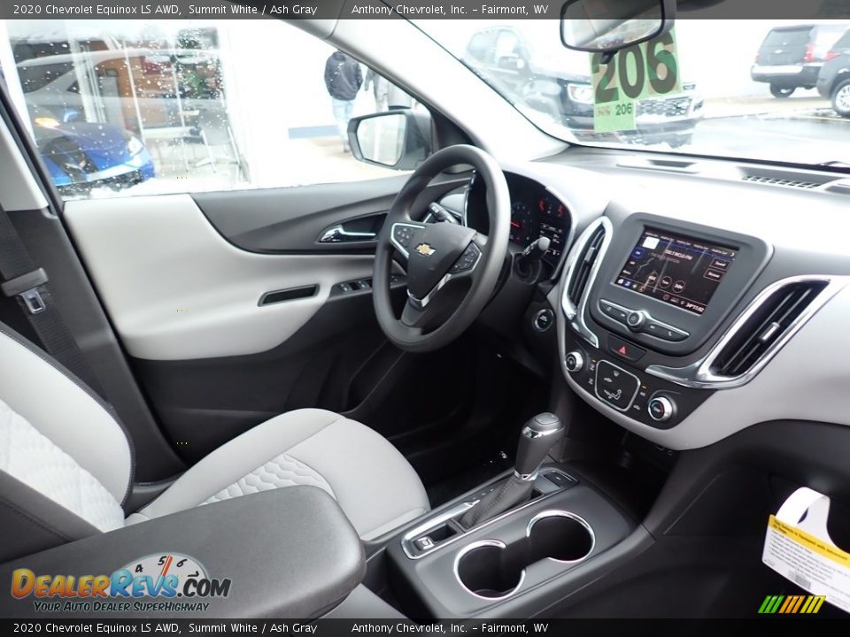 2020 Chevrolet Equinox LS AWD Summit White / Ash Gray Photo #10