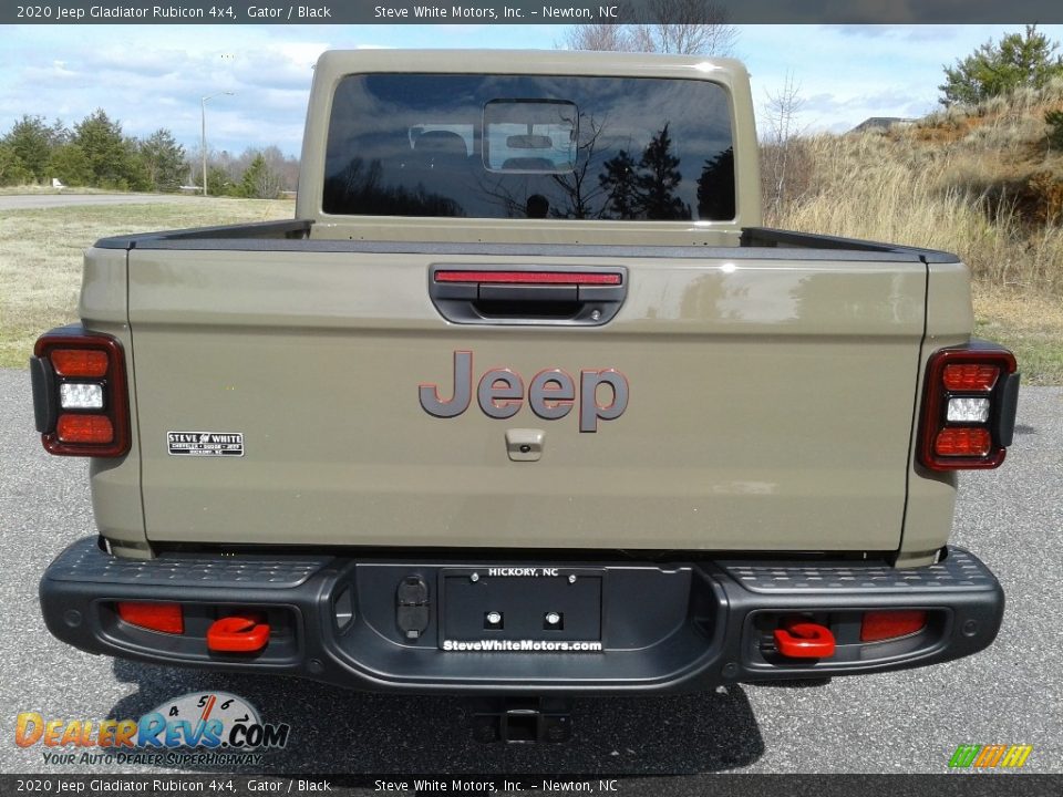 2020 Jeep Gladiator Rubicon 4x4 Gator / Black Photo #8
