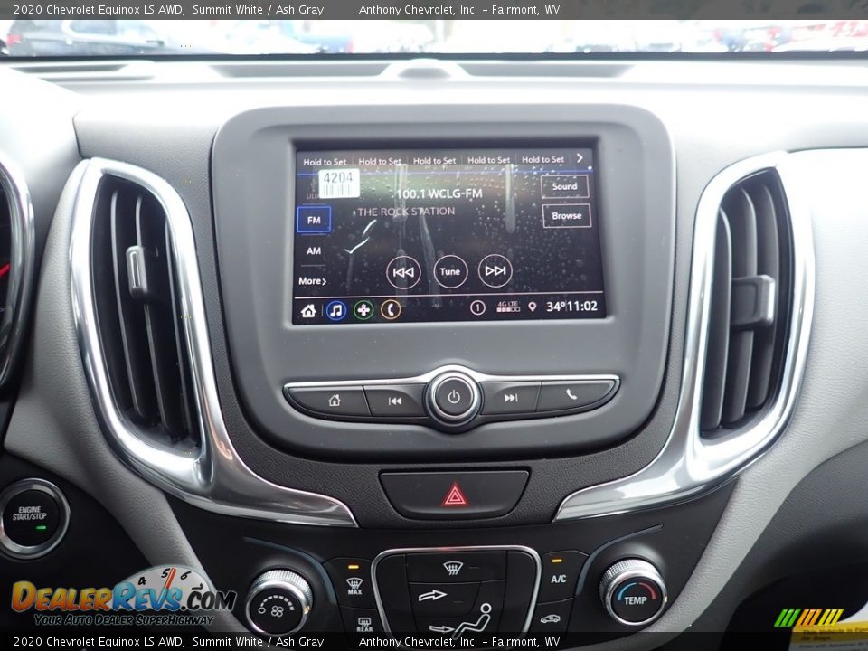 2020 Chevrolet Equinox LS AWD Summit White / Ash Gray Photo #15