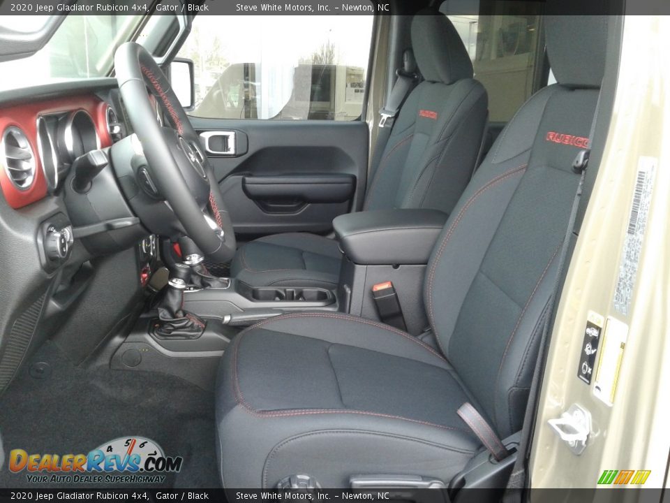 Front Seat of 2020 Jeep Gladiator Rubicon 4x4 Photo #12