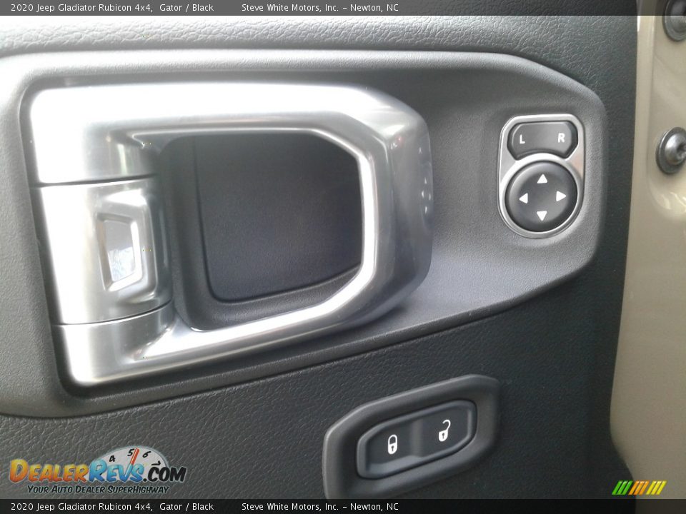 2020 Jeep Gladiator Rubicon 4x4 Gator / Black Photo #13