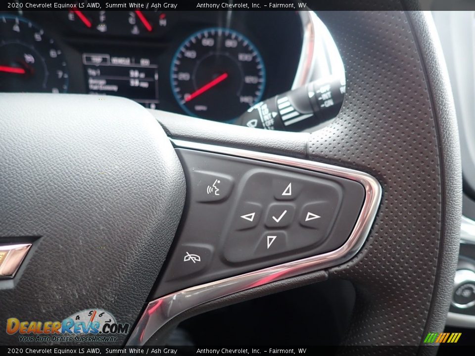 2020 Chevrolet Equinox LS AWD Summit White / Ash Gray Photo #17