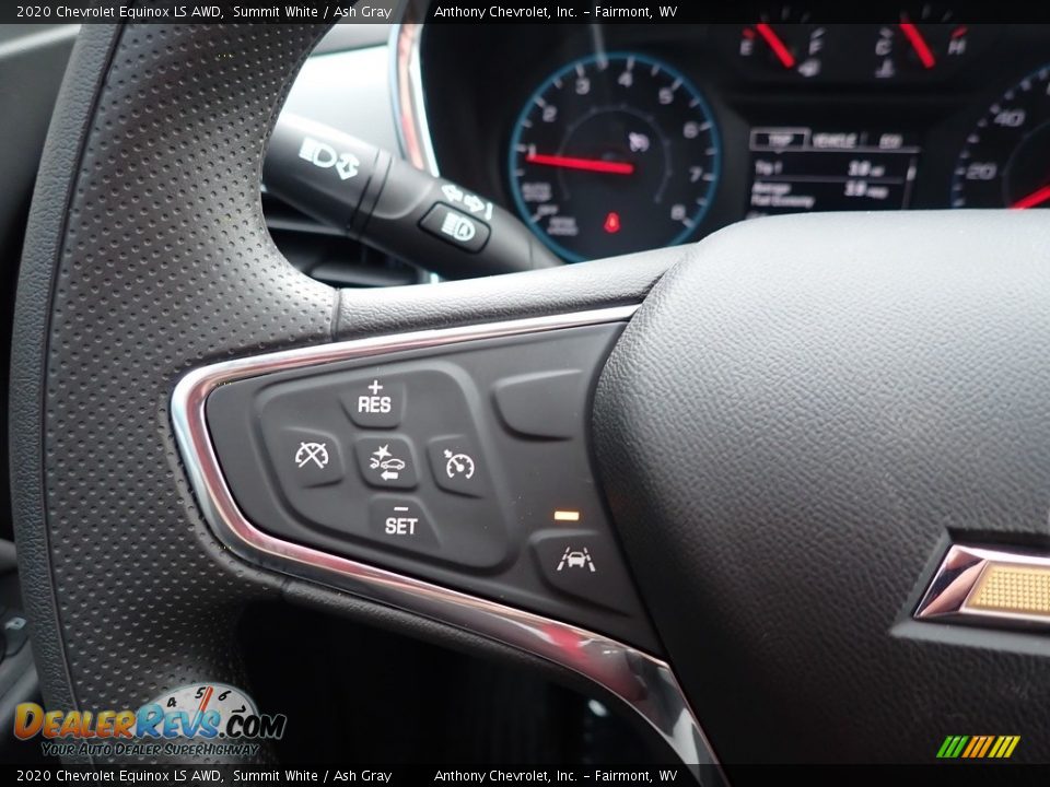 2020 Chevrolet Equinox LS AWD Summit White / Ash Gray Photo #18