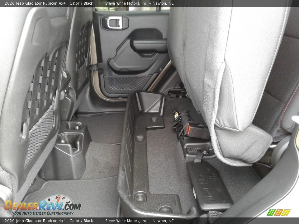 Rear Seat of 2020 Jeep Gladiator Rubicon 4x4 Photo #15