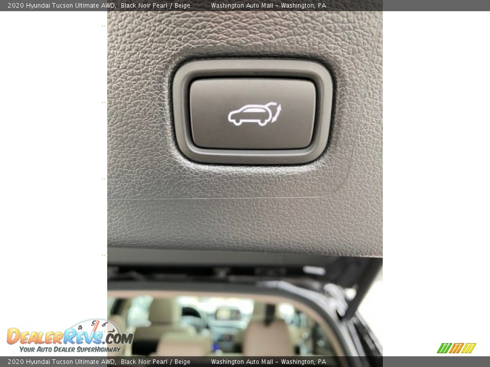 2020 Hyundai Tucson Ultimate AWD Black Noir Pearl / Beige Photo #23