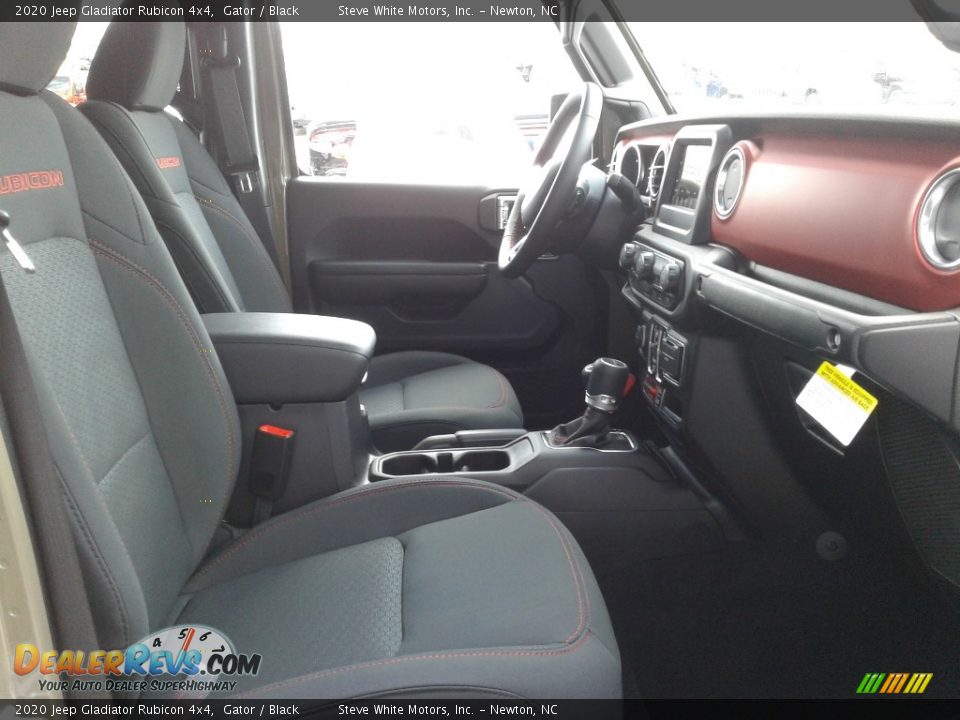 2020 Jeep Gladiator Rubicon 4x4 Gator / Black Photo #17