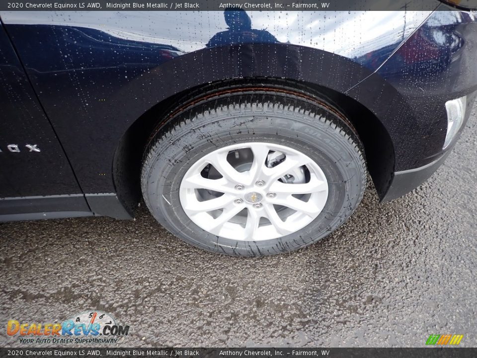 2020 Chevrolet Equinox LS AWD Midnight Blue Metallic / Jet Black Photo #2