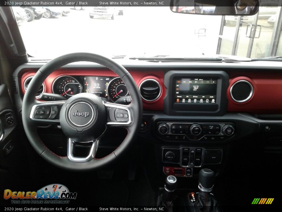 2020 Jeep Gladiator Rubicon 4x4 Gator / Black Photo #18