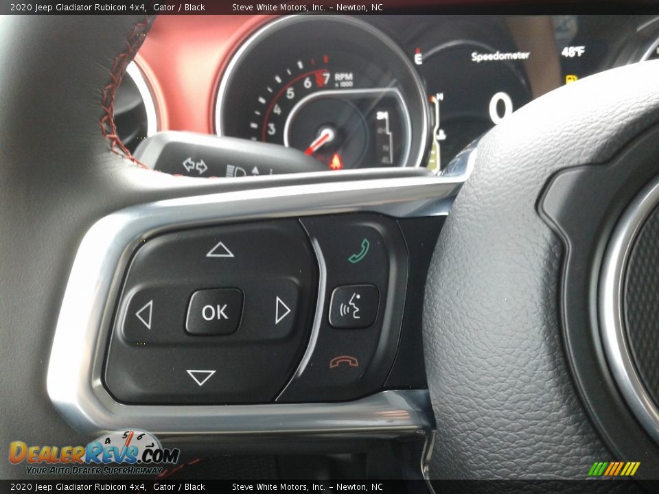 2020 Jeep Gladiator Rubicon 4x4 Steering Wheel Photo #19