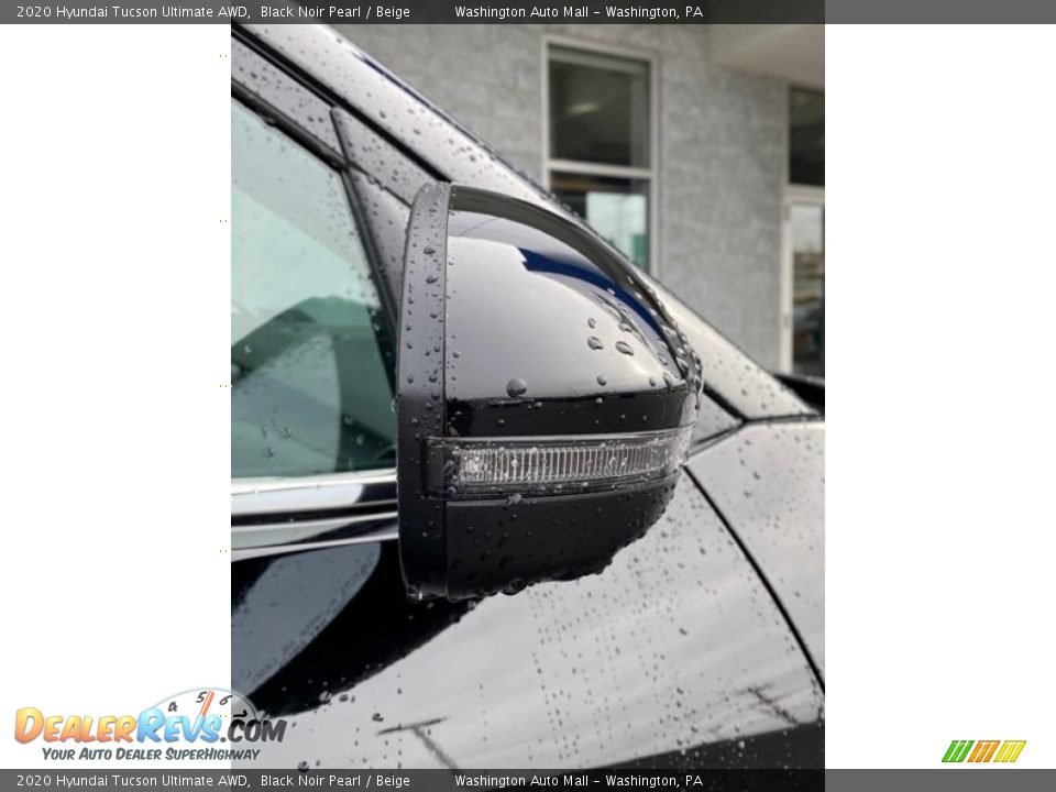 2020 Hyundai Tucson Ultimate AWD Black Noir Pearl / Beige Photo #28