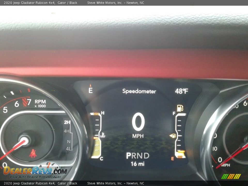 2020 Jeep Gladiator Rubicon 4x4 Gator / Black Photo #21