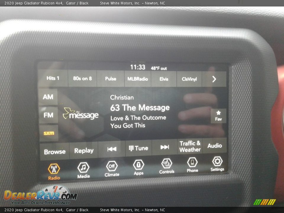 2020 Jeep Gladiator Rubicon 4x4 Gator / Black Photo #22