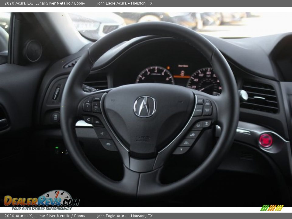 2020 Acura ILX Lunar Silver Metallic / Ebony Photo #30