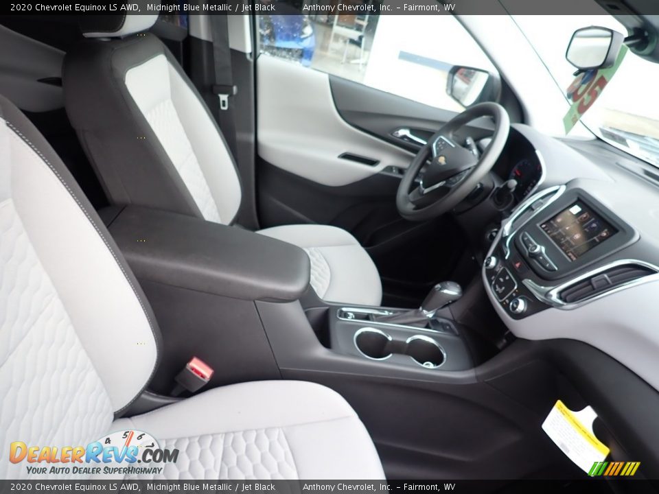 2020 Chevrolet Equinox LS AWD Midnight Blue Metallic / Jet Black Photo #9
