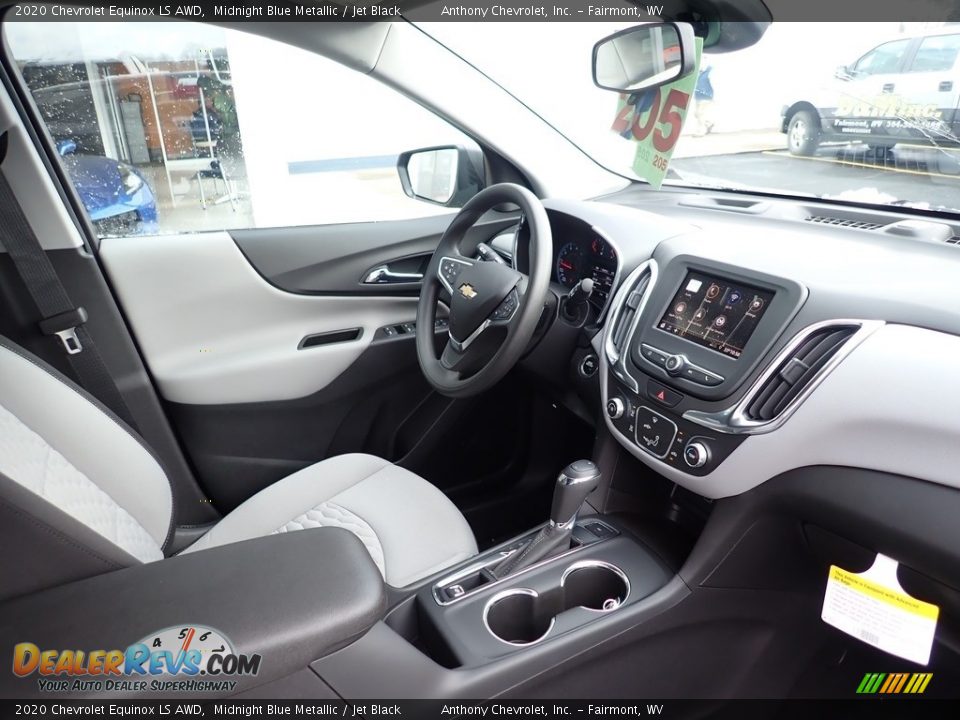 2020 Chevrolet Equinox LS AWD Midnight Blue Metallic / Jet Black Photo #10