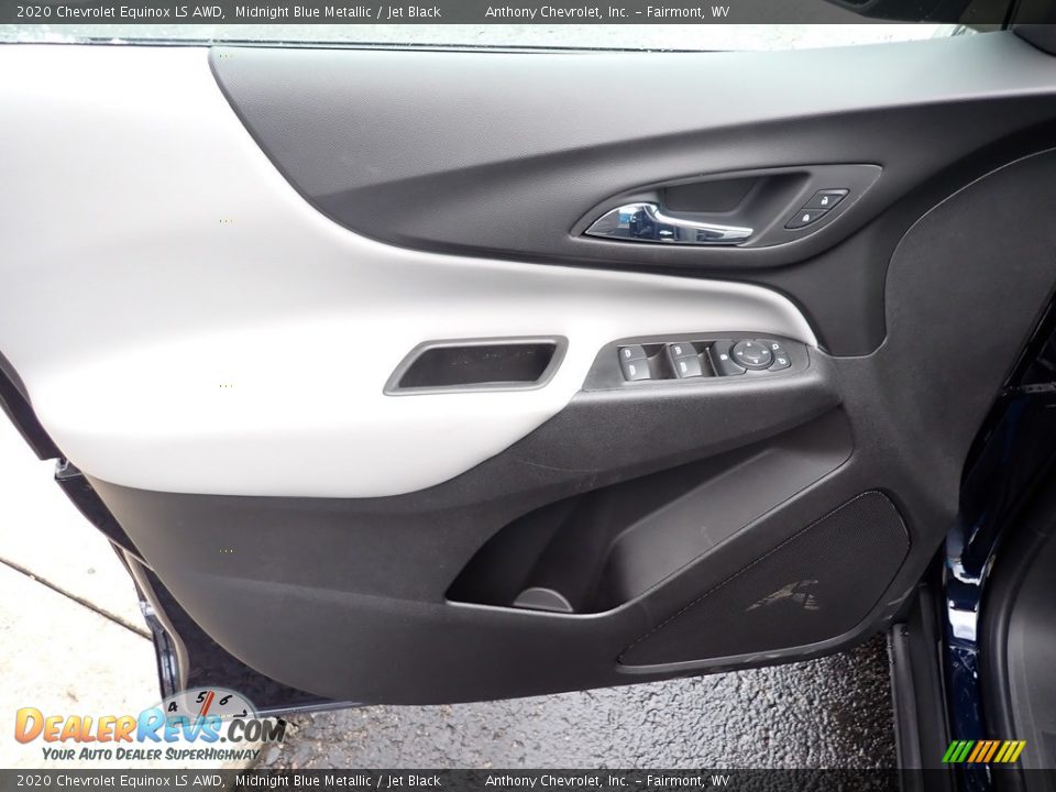 2020 Chevrolet Equinox LS AWD Midnight Blue Metallic / Jet Black Photo #13