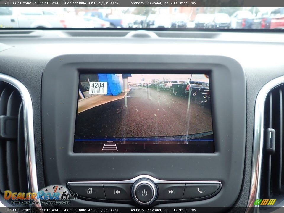 2020 Chevrolet Equinox LS AWD Midnight Blue Metallic / Jet Black Photo #16