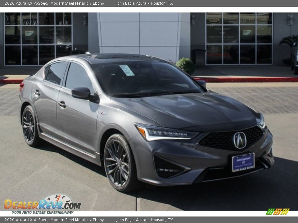 2020 Acura ILX A-Spec Modern Steel Metallic / Ebony Photo #2